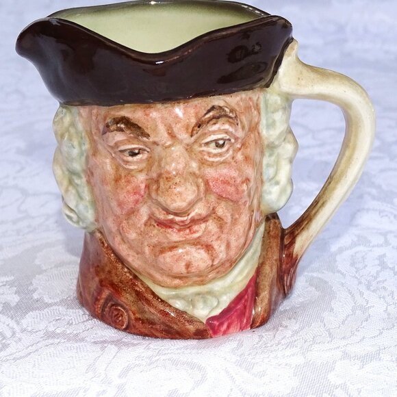 Royal Doulton Other - Vtg Toby Jug Royal Doulton Sam Johnson Character Jug England Vintage 3.25"